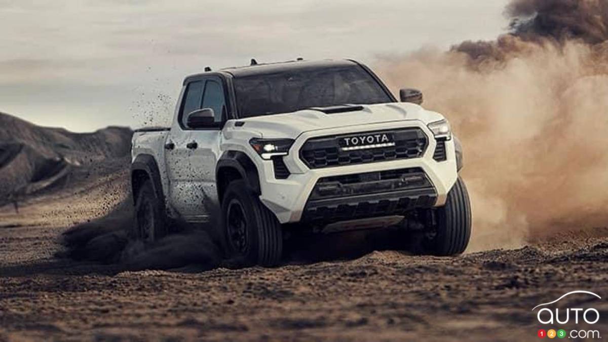 2024 Toyota A first leaked image of the truck Car News Auto123