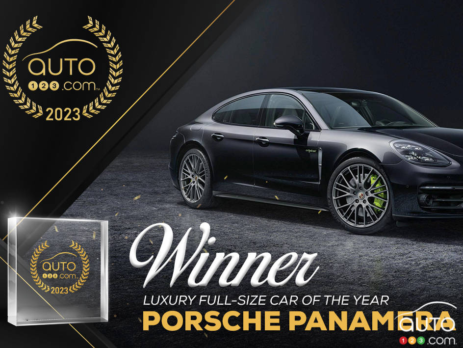 Best full-size luxury car for 2023, the Porsche Panamera