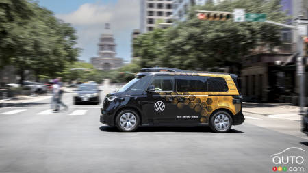 Des Volkswagen ID. Buzz à conduite autonome à l’essai au Texas