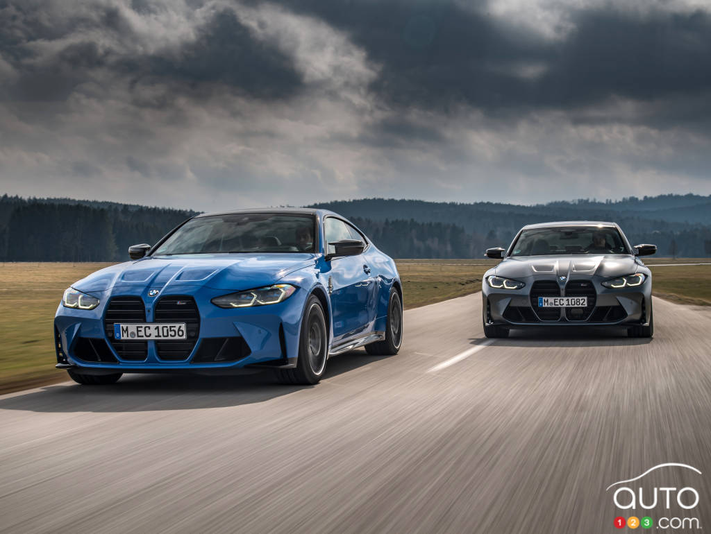 The BMW M4 and M3