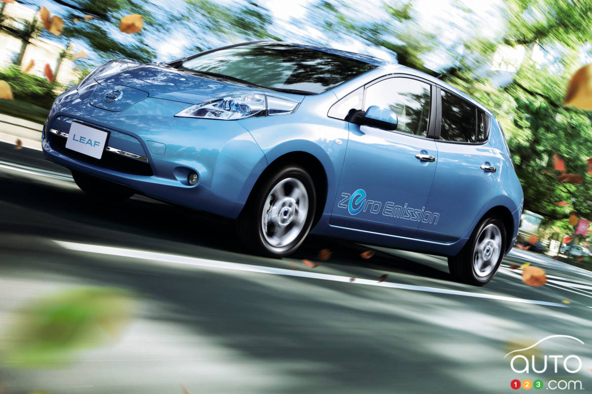 Nissan Is Recycling Old LEAF Batteries to Make Portable Generators