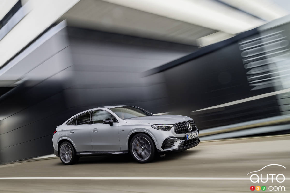 Mercedes-AMG unveils the 2024 GLC Coupe - Acquire