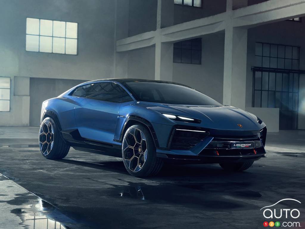 The future Lamborghini Lanzador