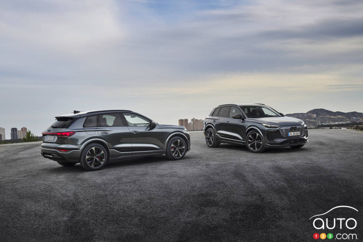 Audi présente les Q6 e-tron et SQ6 e-tron 2025 : à la fine pointe
