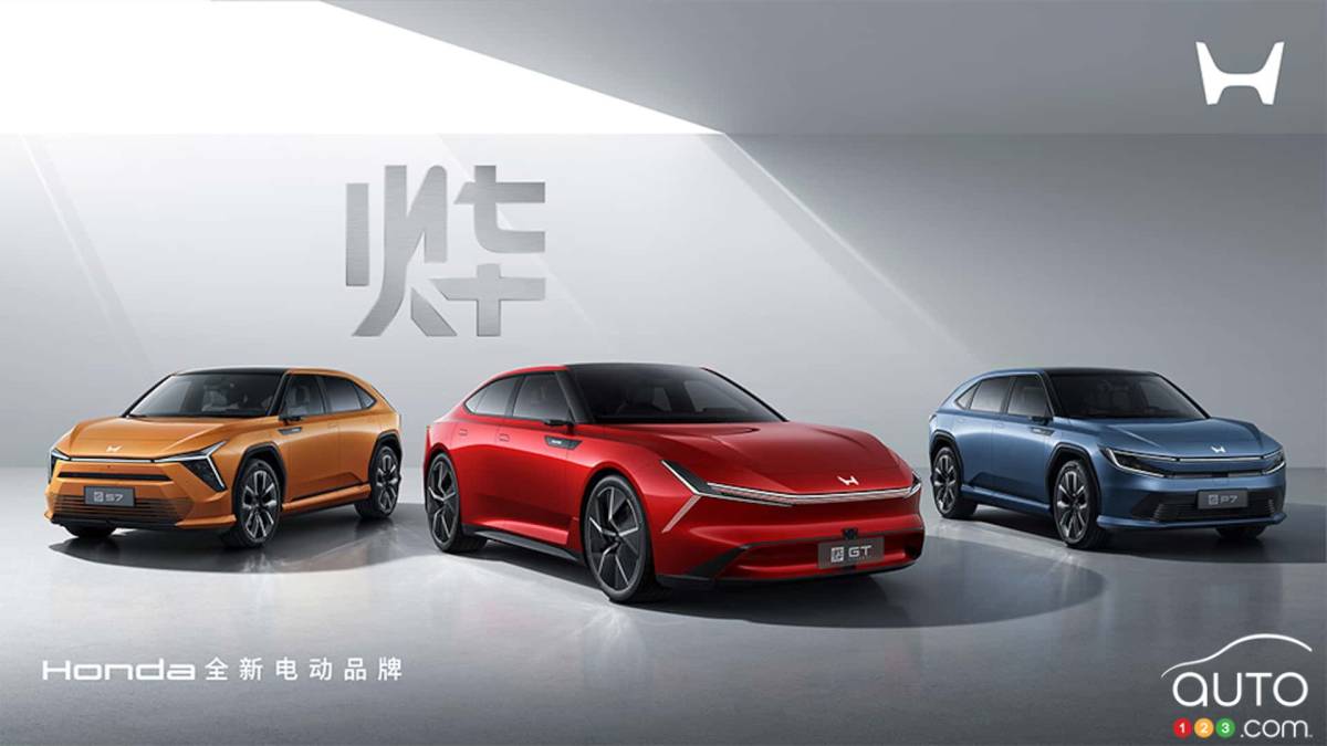 Honda Presents New Line of EVs… for China