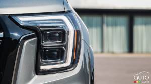 2025 GMC Terrain Teaser Image Shows Front End, AT4 Badge