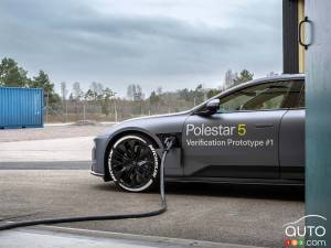 Polestar Recharges EV Prototype From 10 to 80 percent in 10 Minutes