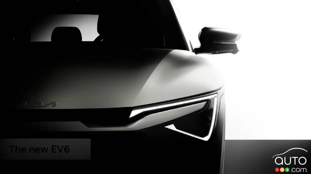 Kia Shares Images of Revised 2025 EV6