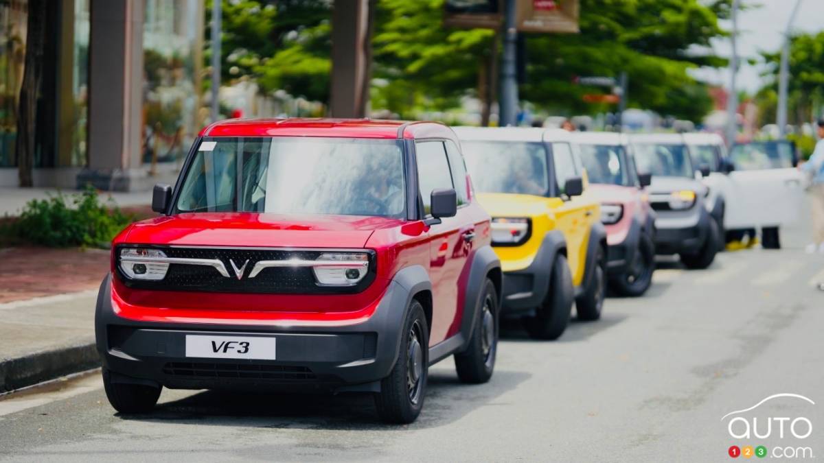 The VinFast VF 3 Makes its Debut Outside Vietnam