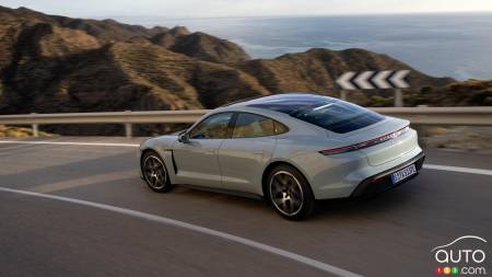 Porsche Taycan Sales Dropped 50 Percent in 2024