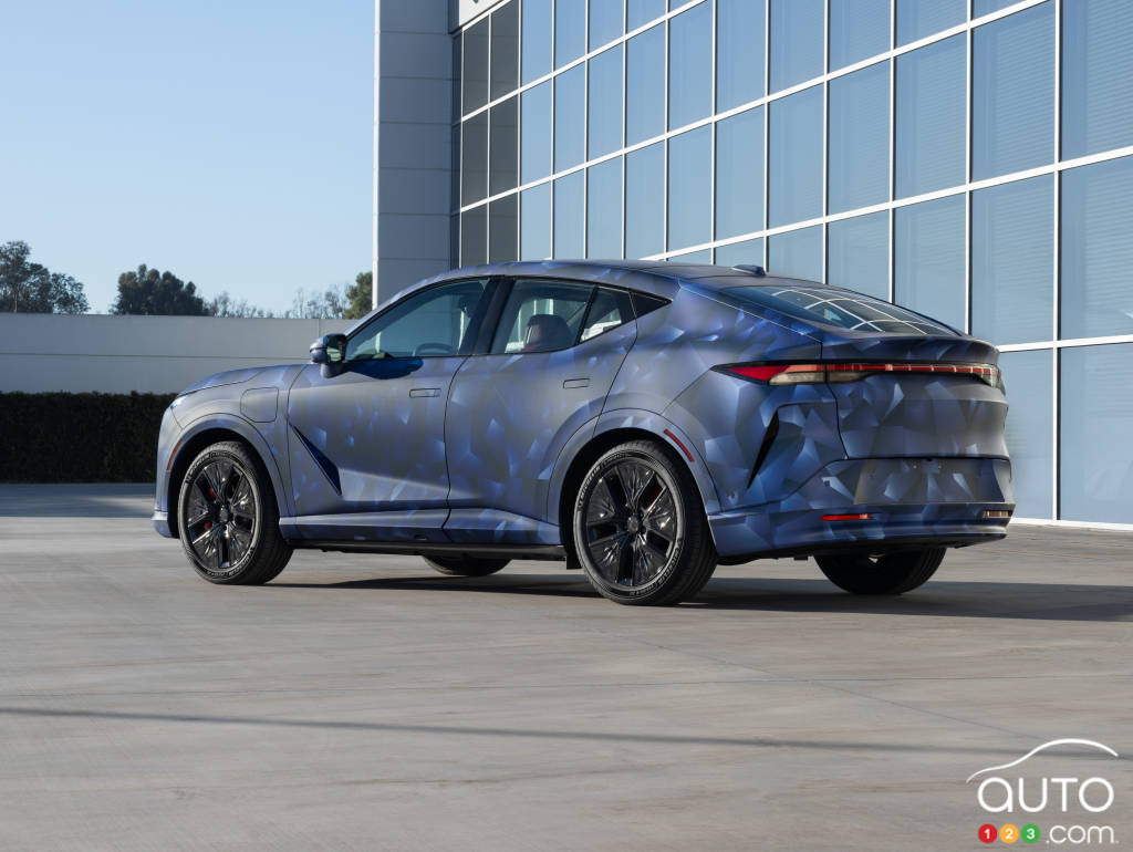 The future all-electric Acura RSX, in prototype form