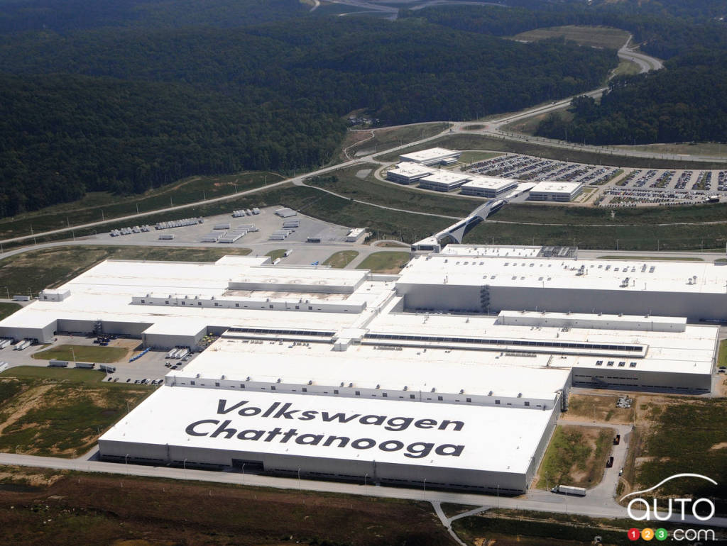 Volkswagen's U.S. plant in Chattanooga, Tennessee
