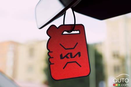 A Gasoline-Scented Air Freshener for Your Kia EV?