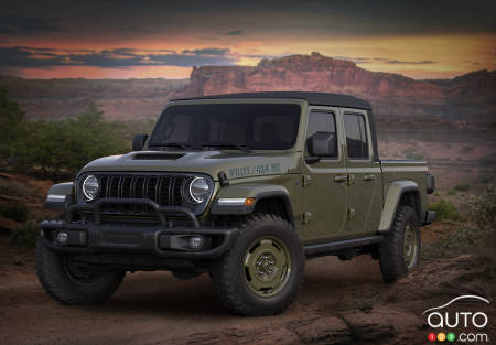 Jeep Gladiator 2026 : hommage à l’héritage militaire de la marque avec la Willys ’41