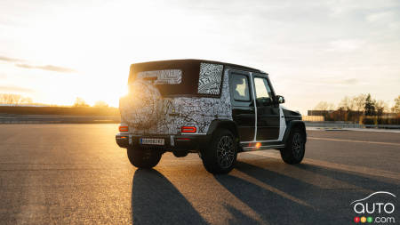 Mercedes-Benz Preparing G-Class Convertible for 2026