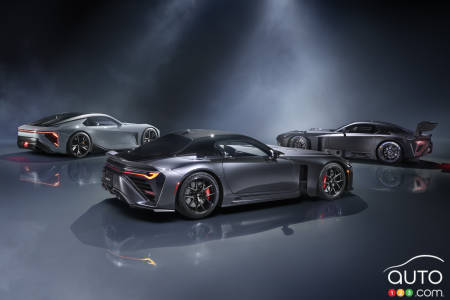 Toyota et Lexus présentent trois nouveaux modèles porte-étendard