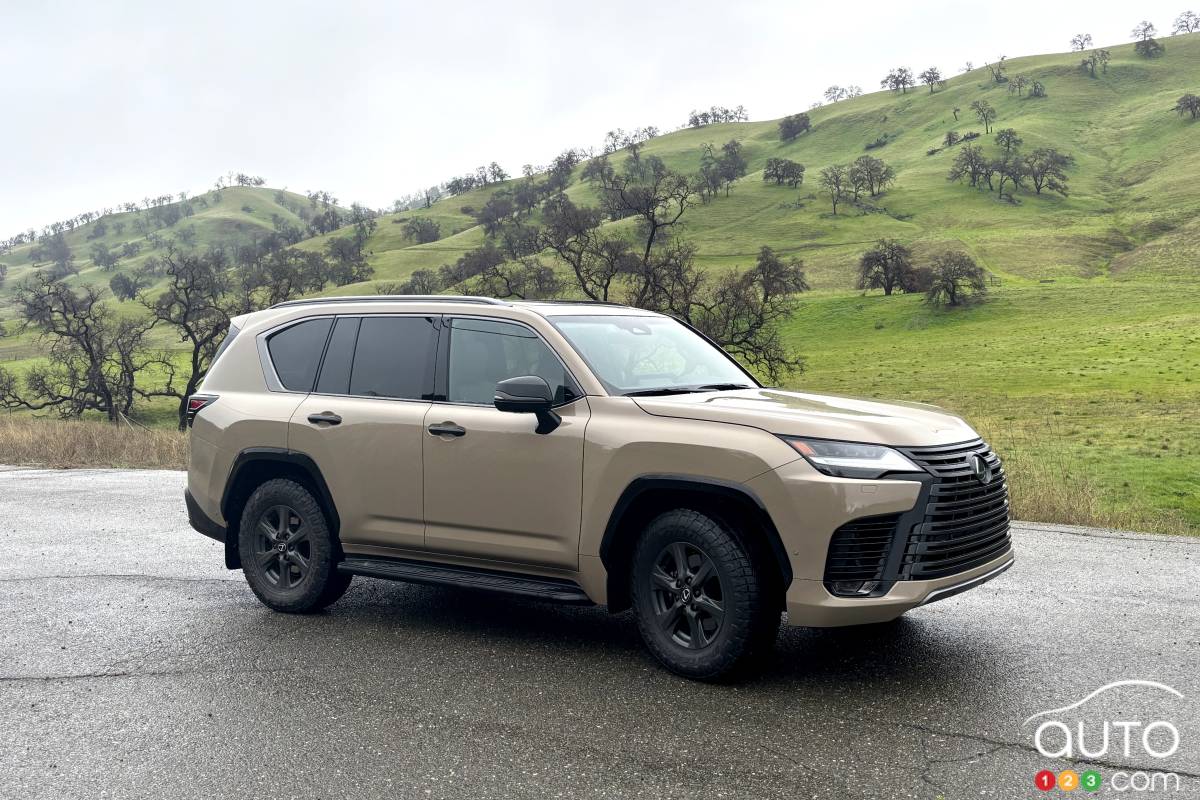 Lexus LX 700h 2025, premier essai : le crémage sur le gâteau