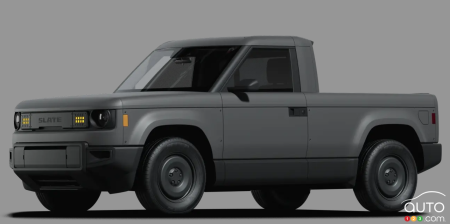 Camionnette Slate : 25 000 $ US et 250 km d’autonomie