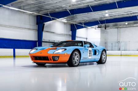 Une Ford GT 2006 ayant appartenu à Wayne Gretzky est à l’encan