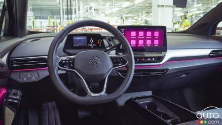 Volkswagen serait poursuivi pour les touches tactiles de son ID. 4