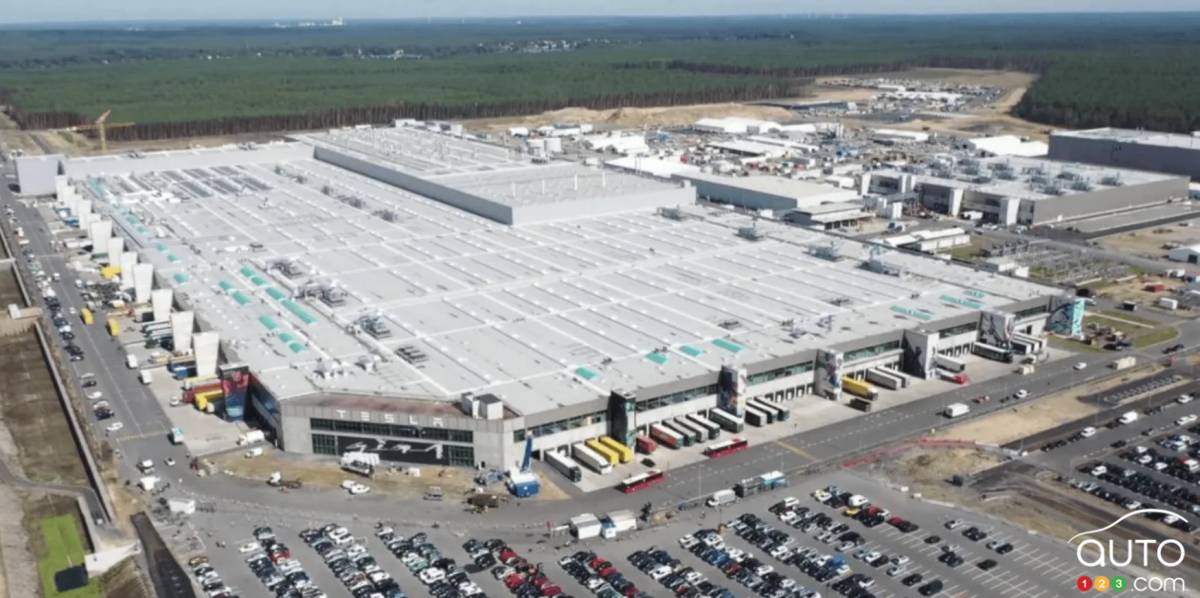 Fire at Tesla’s Gigafactory in Germany Leads to Partial Evacuation