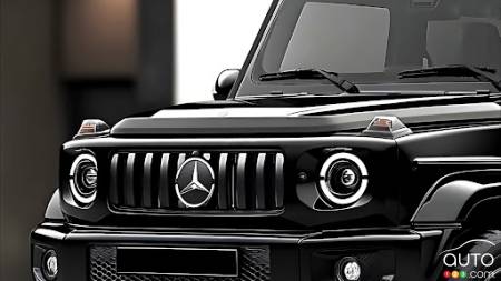 Mercedes prépare un Classe G compact et électrique