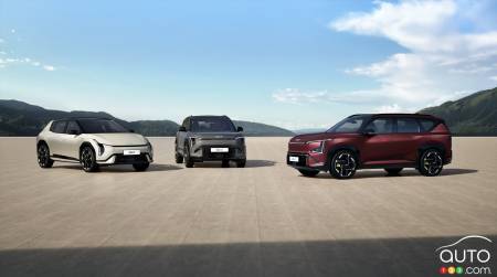 Bruxelles 2026 : Kia présente les éditions GT des EV3, EV4 et EV5