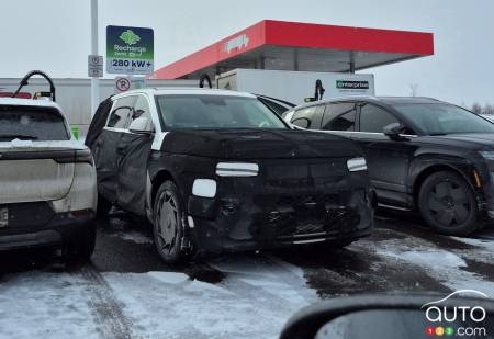 Future Genesis GV90 Spotted in On-Road Testing in Quebec?