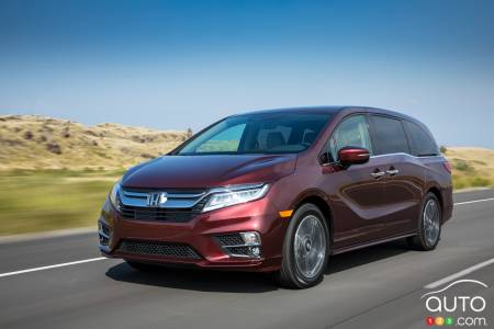 Honda rappelle 440 000 Odyssey en raison de coussins gonflables au déclenchement intempestif
