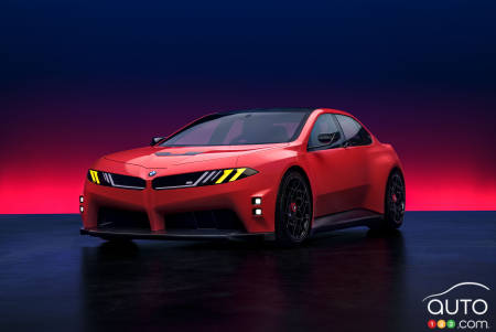 Le BMW M Concept Neue Klasse dévoilé au Mans