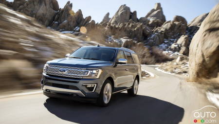 Ford rappelle un demi-million de VUS Expedition en raison d'un risque lié à la garniture intérieure