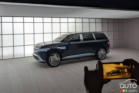 Genesis Confirms September Debut for GV90 Electric SUV