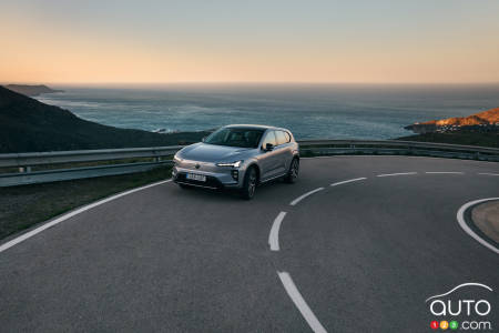 2027 Volvo EX60 Range Tops 530 km in Canada