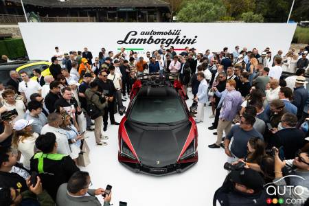 Lamborghini’s 1,051-hp Revuelto SV Supercar Hits Monterey