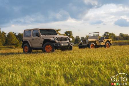 Jeep Wrangler JL-2A : un hommage au premier Jeep civil