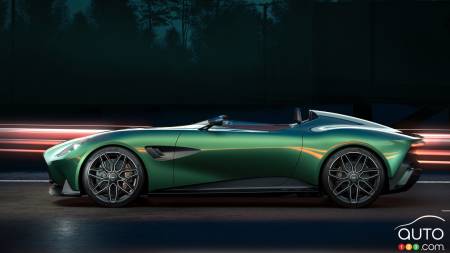 Aston Martin DBR22, profil