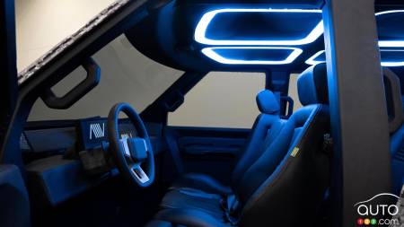 Atlis XT prototype, interior