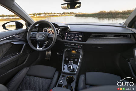 Interior of 2025 Audi A3
