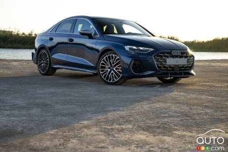 2025 Audi S3, three-quarters front