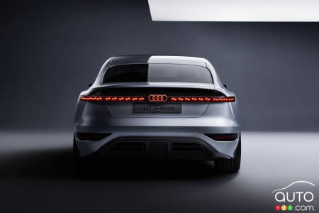 Audi A6 e-tron concept, rear