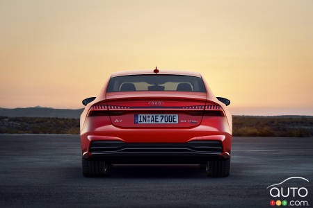 Audi A7 Sportback 55 TFSI e quattro, rear