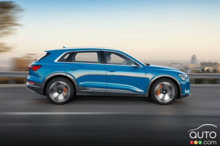 Audi e-tron 55 quattro, profil