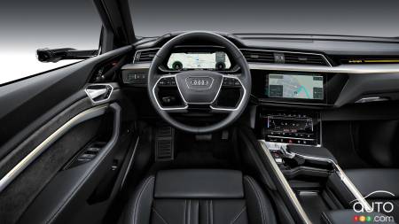 Audi e-tron 55 quattro, intérieur