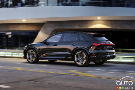 Audi Q8 e-tron 2024, profil