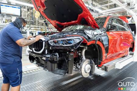 Dans une usine BMW