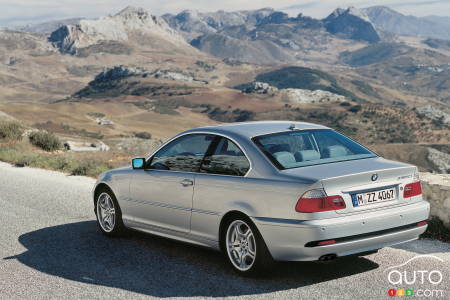 BMW Série 3 2006, trois quarts arrière