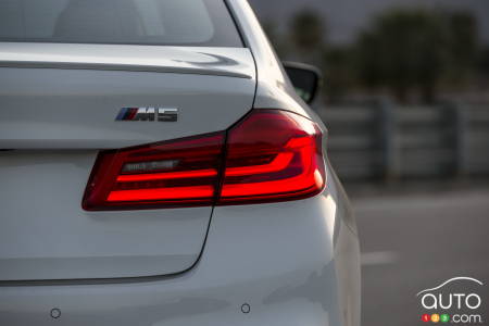 2020 BMW M5, badging
