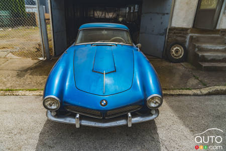 The 1957 BMW 507, front