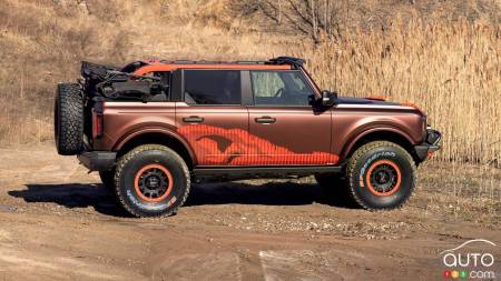 Le Ford Bronco Off-Roadeo : Arches Project Vehicle, de profil
