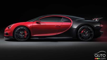 Bugatti Chiron, profil